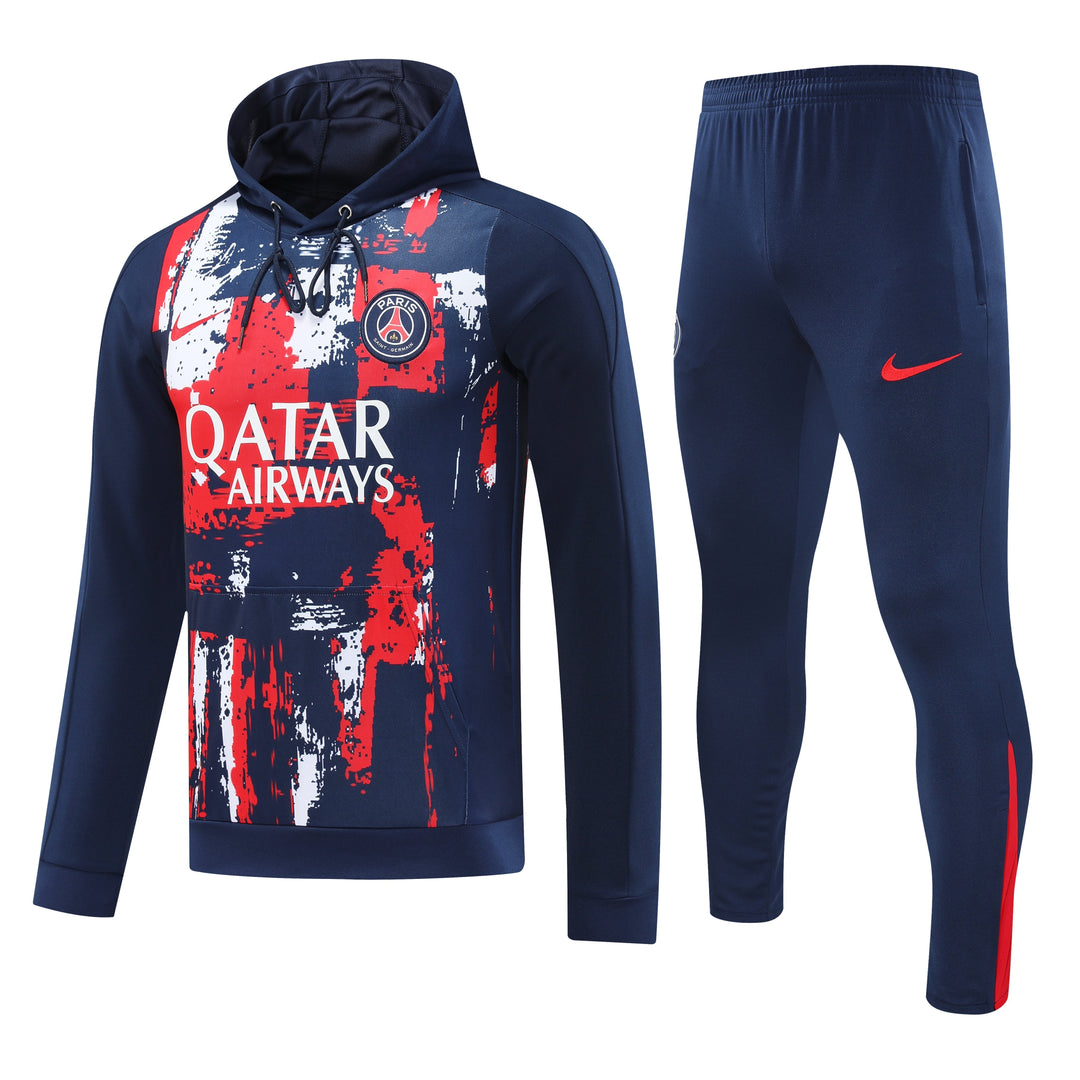 Conjunto PSG 2024/25 Azul Marinho - Capuz