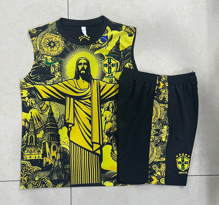 Kit Regata Brasil 24/25 - Cristo Amarelo