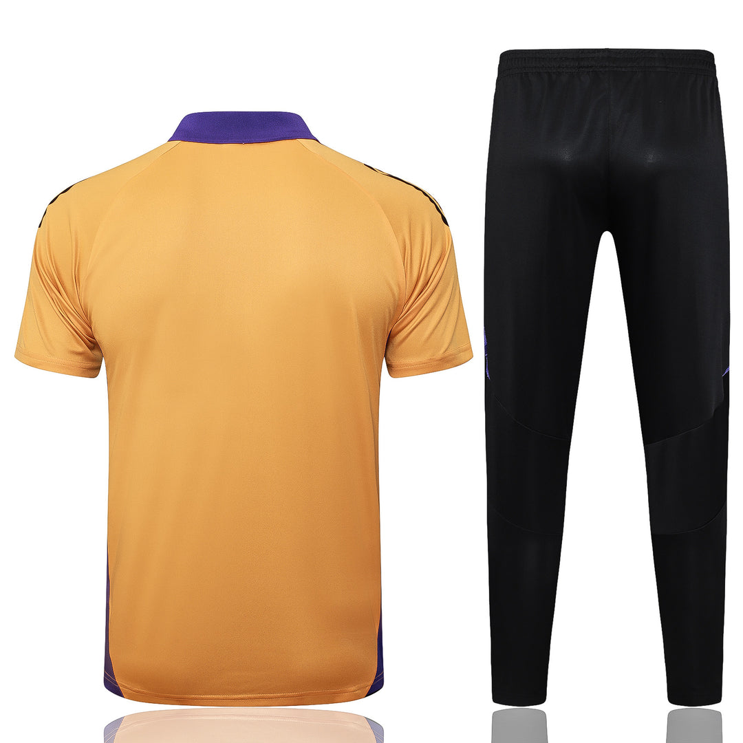 Kit Polo Real Madrid 24/25 - Laranja