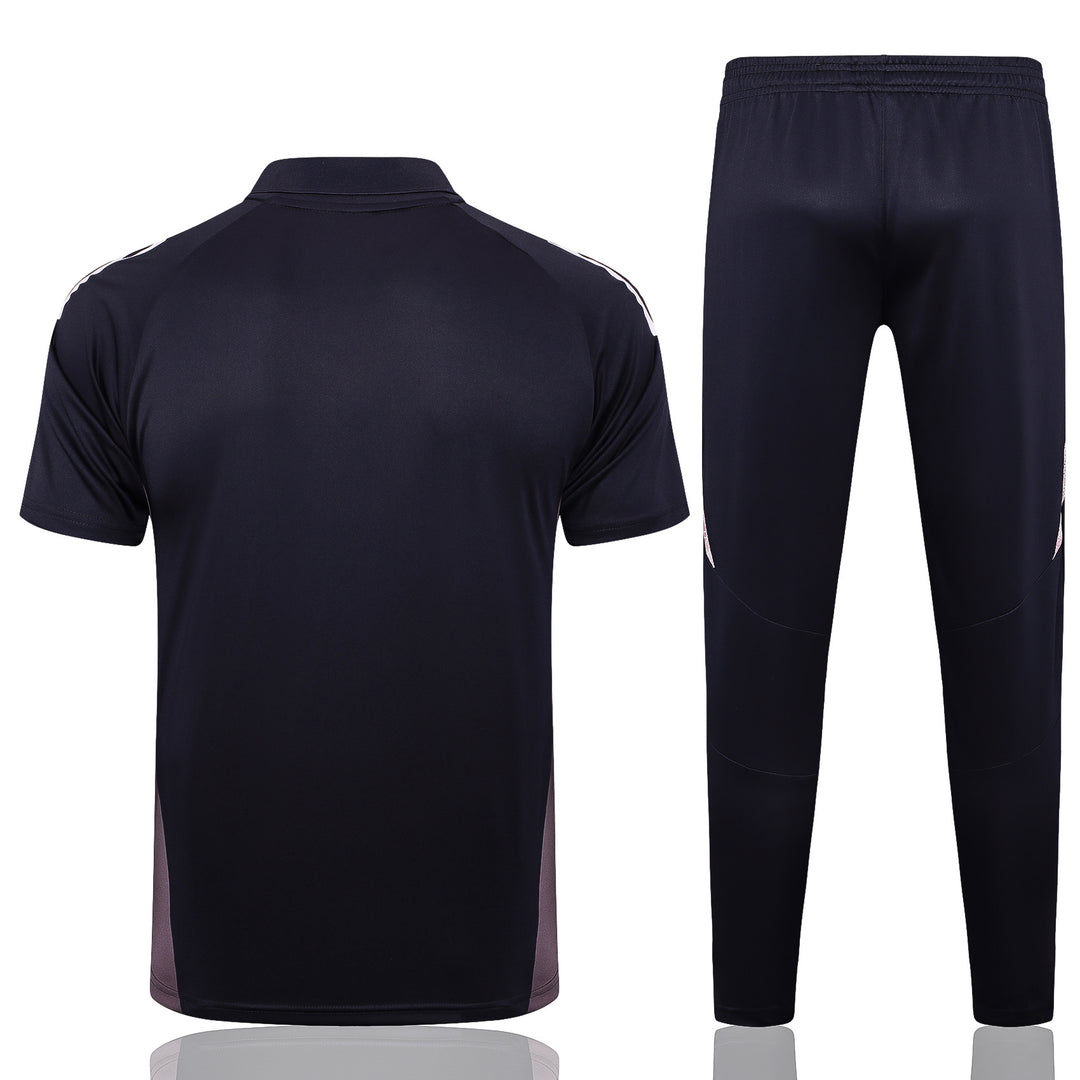 Kit Polo Arsenal 24/25 - Preto