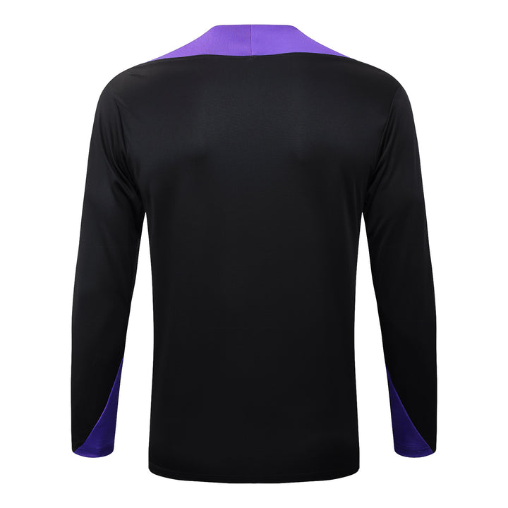 Blusão Barcelona 2025/26 - Preto/Roxo