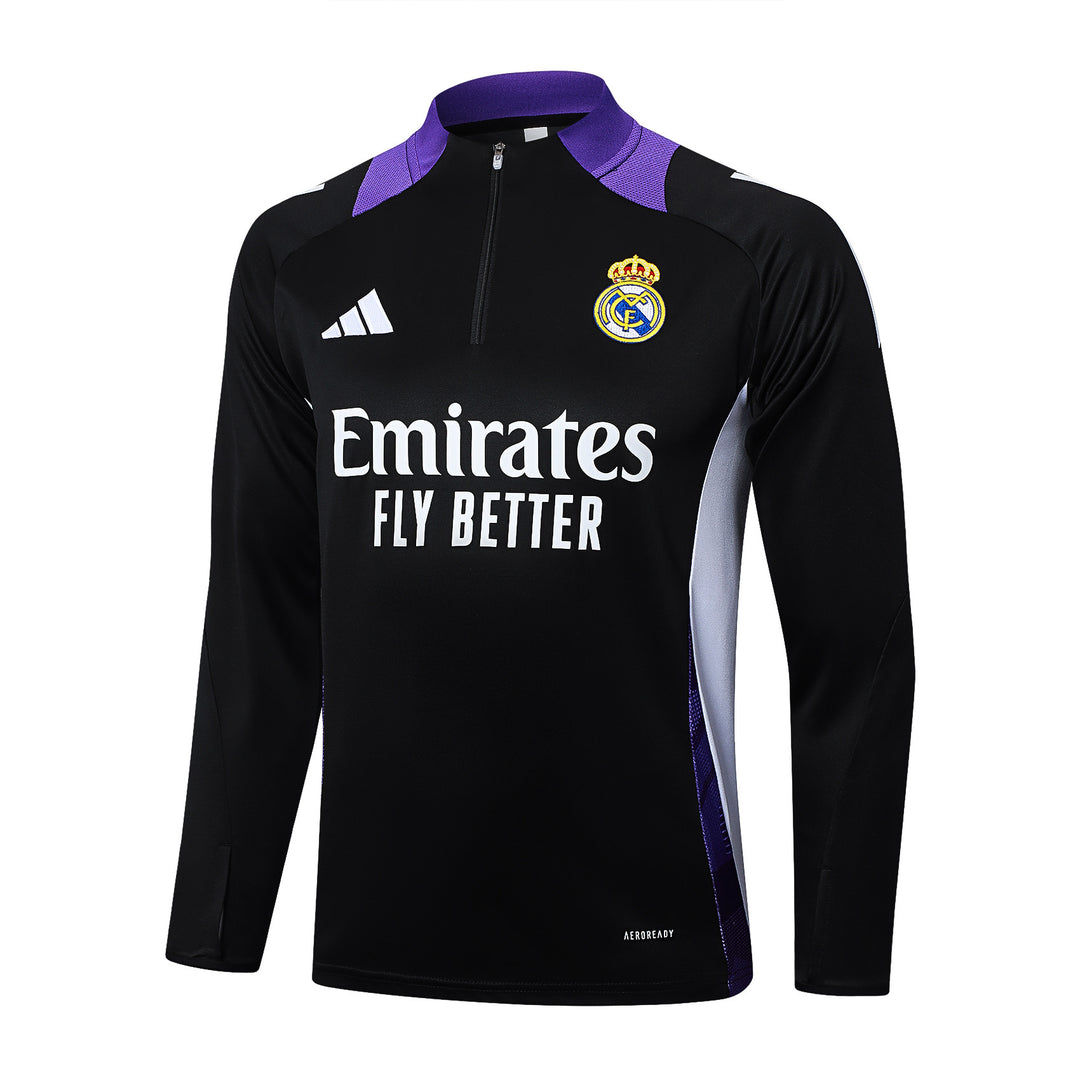 Blusão Real Madrid 2025/26 - Preto/Roxo