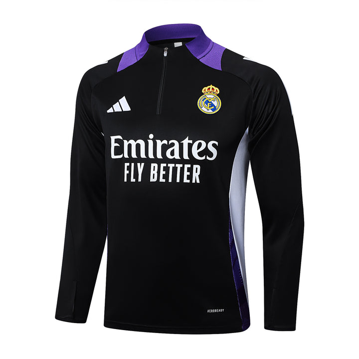 Blusão Real Madrid 2025/26 - Preto/Roxo