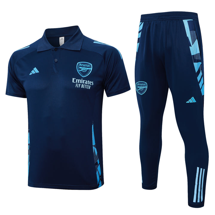 Kit Polo Arsenal 24/25 - Azul Marinho