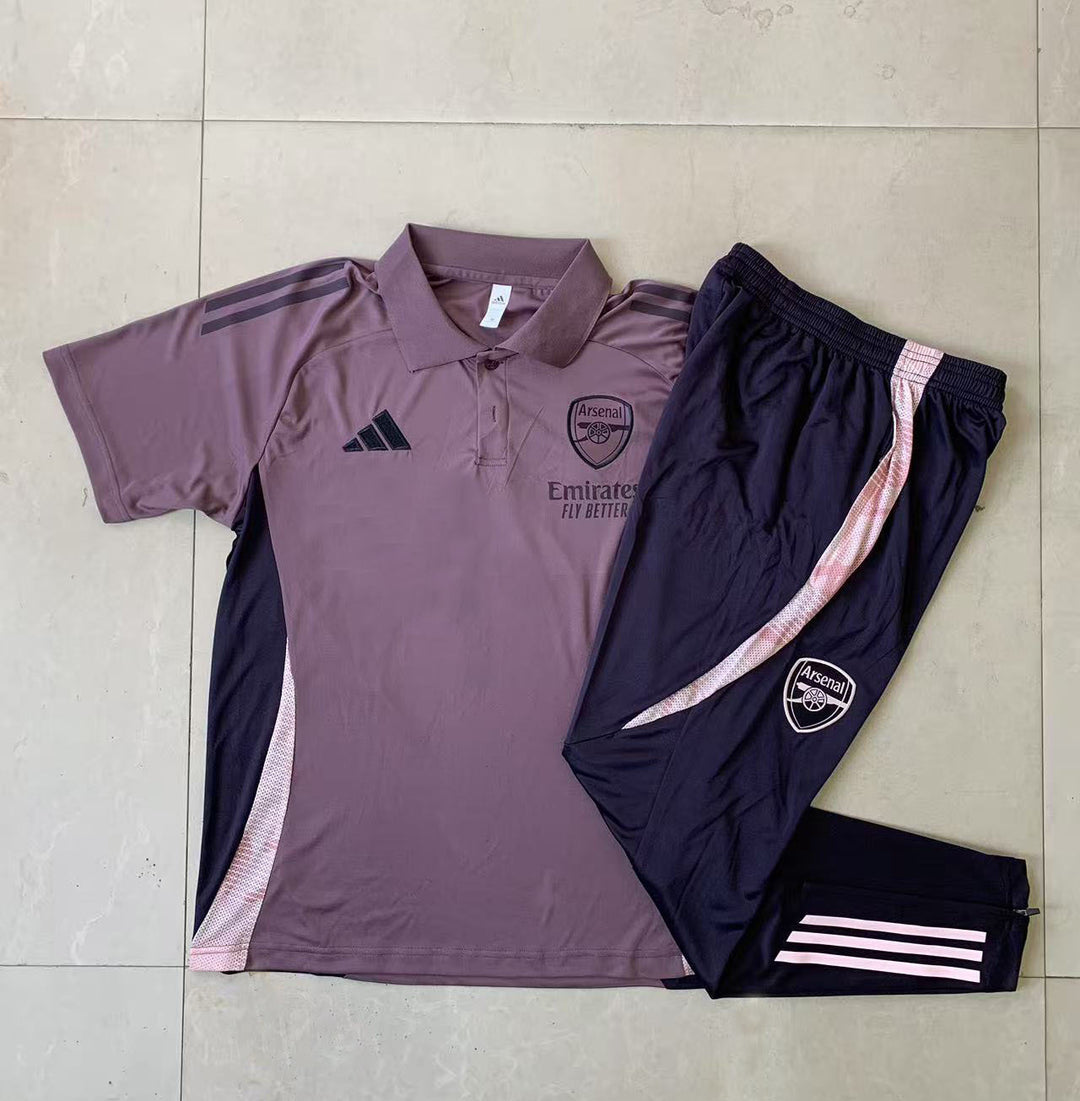 Kit Polo Arsenal 24/25 - Malva