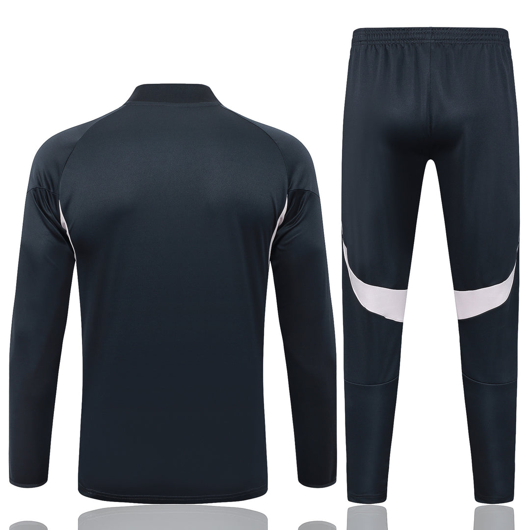 Conjunto Treino Real Madrid 25/26 - Cinza Azulado