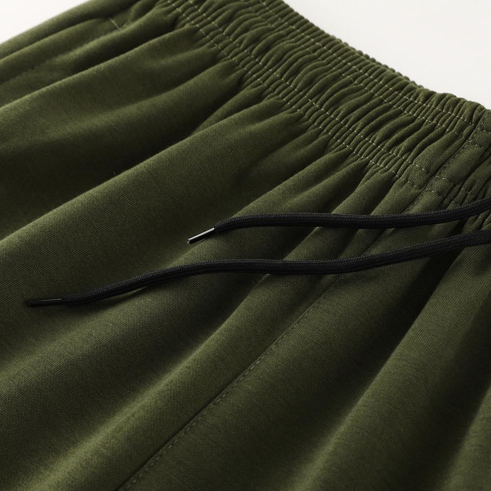 Conjunto Puma Tech Fleece - Verde Militar/Preto