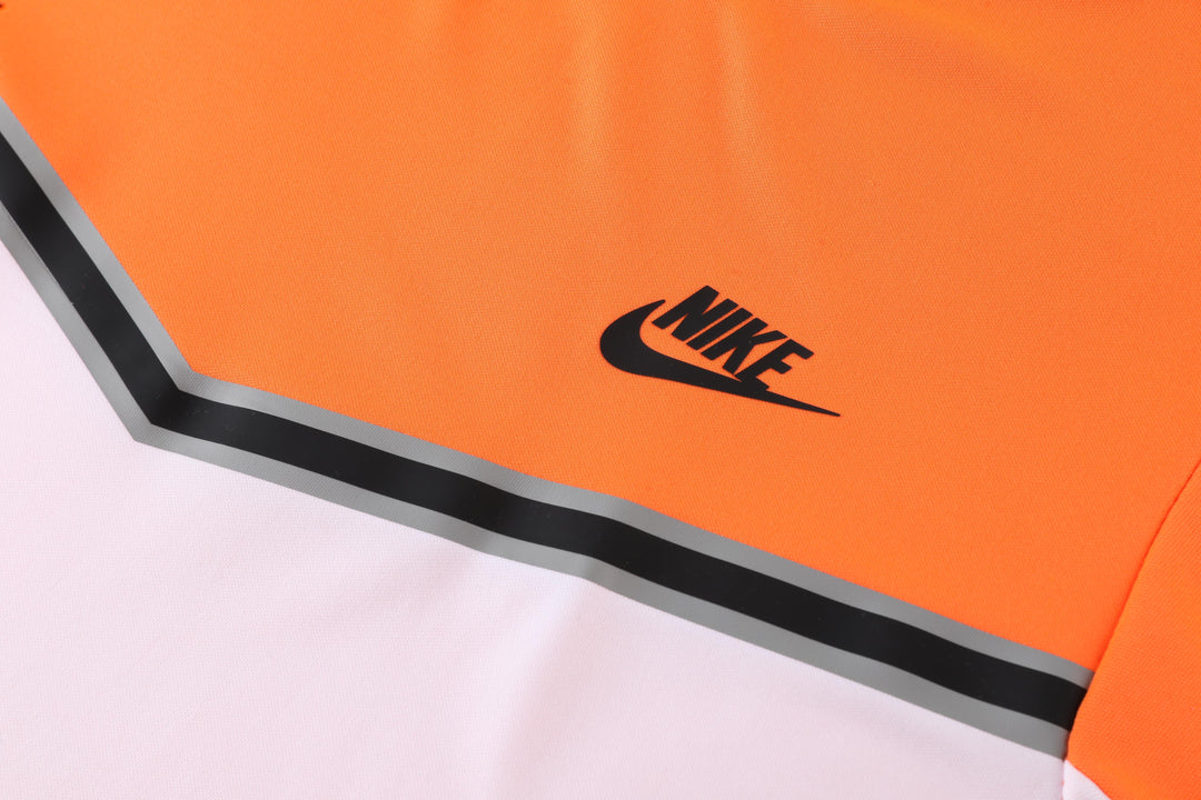 Kit Calça Nike - Laranja/Branco