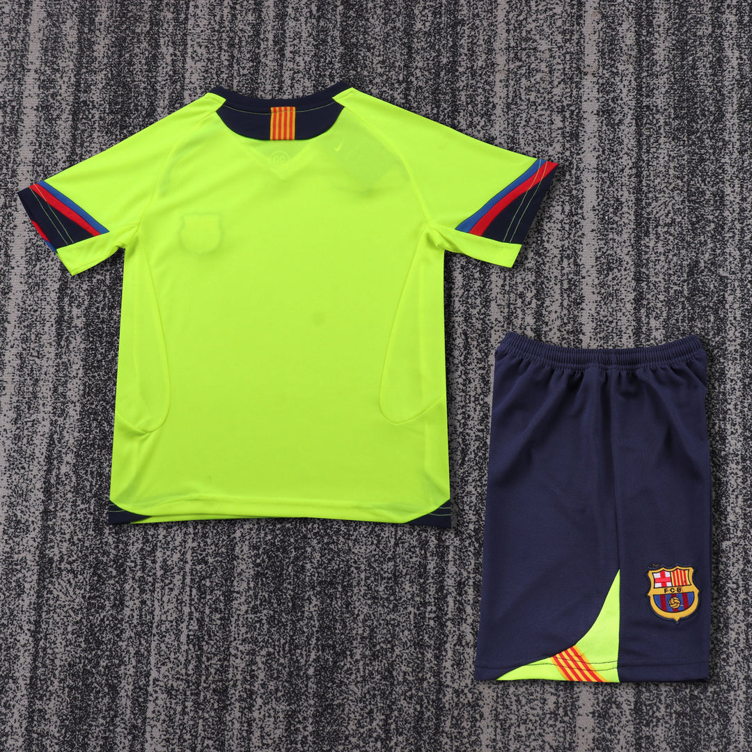 Camisa Retrô Barcelona 2005/06 Away Infantil – Belt Sports