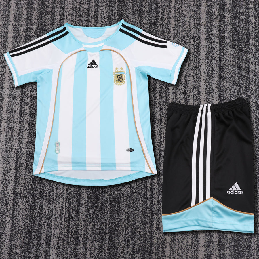 Camisa Retrô Argentina 2006 Home Infantil – Belt Sports