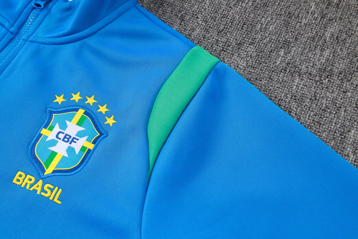 Conjunto Brasil 26/27 - Azul/Verde