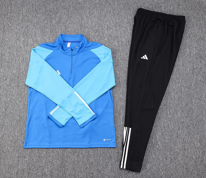 Conjunto Treino Adidas - Azul/Preto II
