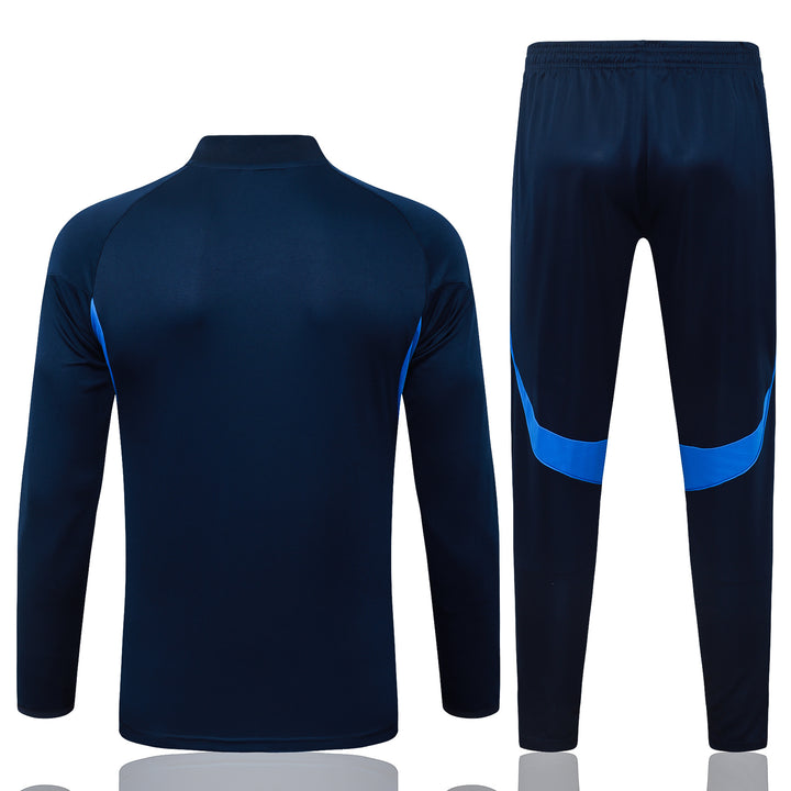 Conjunto Treino Real Madrid 25/26 - Azul Marinho/Azul Claro
