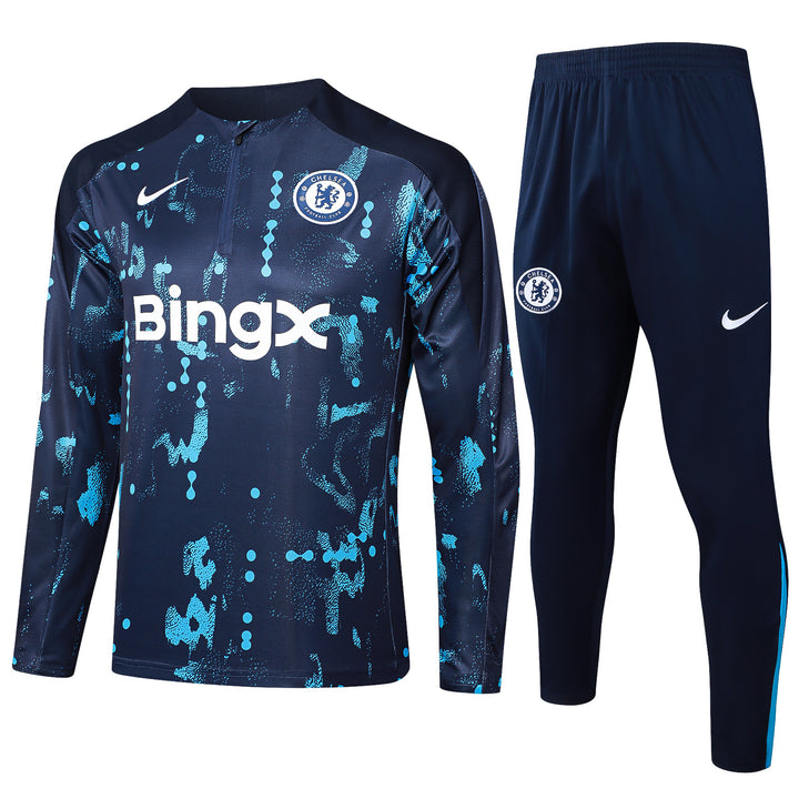 Conjunto Treino Chelsea 24/25 - Azul Marinho