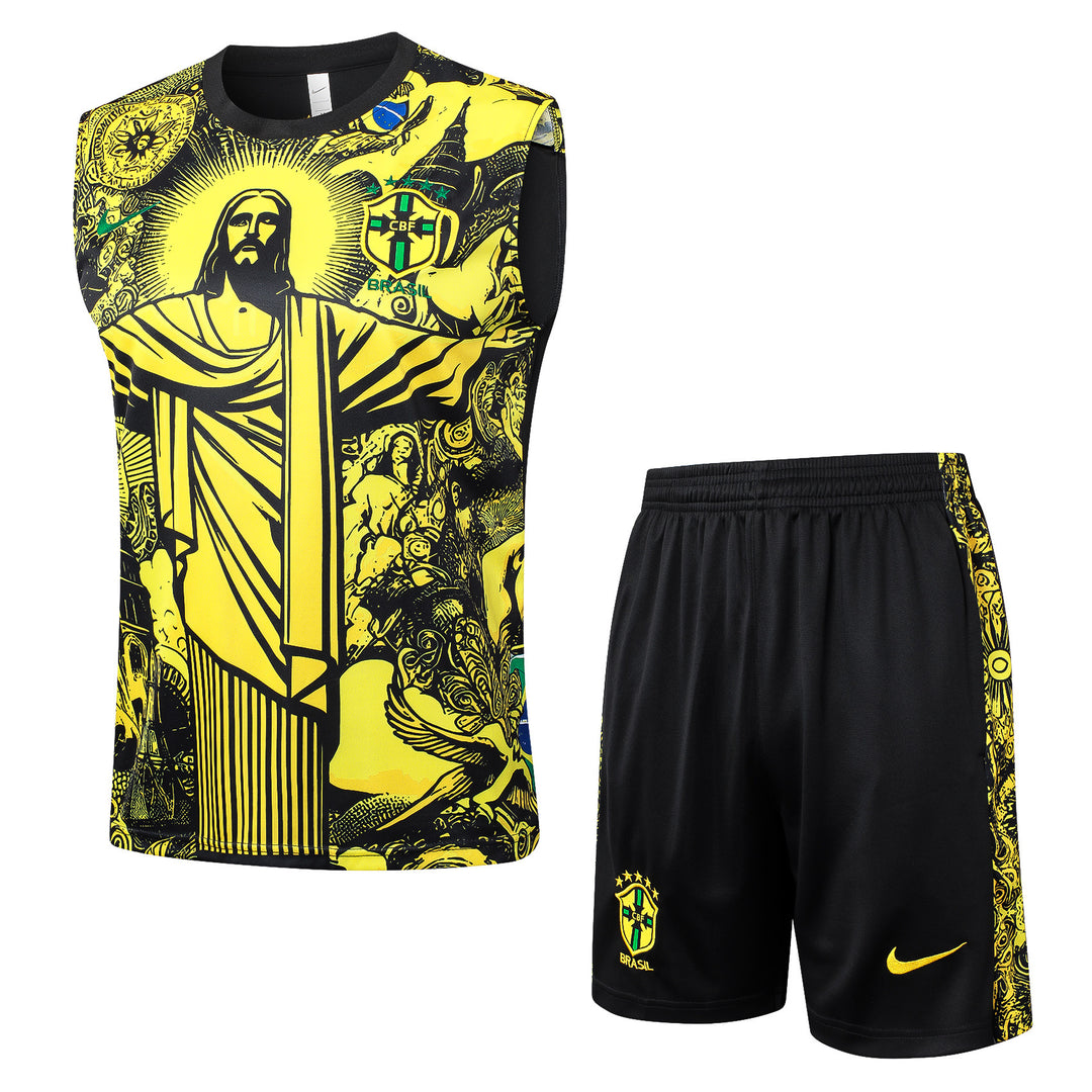 Kit Regata Brasil 24/25 - Cristo Amarelo