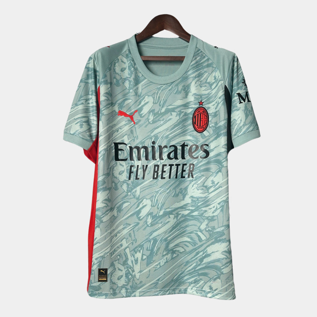 Camisa Milan Goleiro 2025/26 Versão Jogador - (PRONTA ENTREGA)