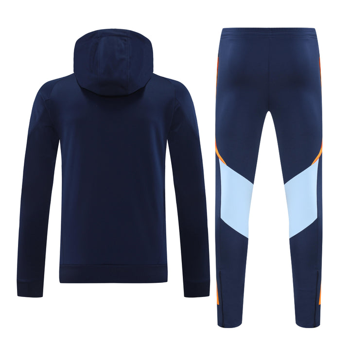 Conjunto Real Madrid 2024/25 Azul Marinho - Capuz