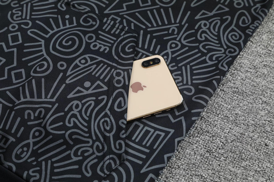 Conjunto Club América Preto - Capuz