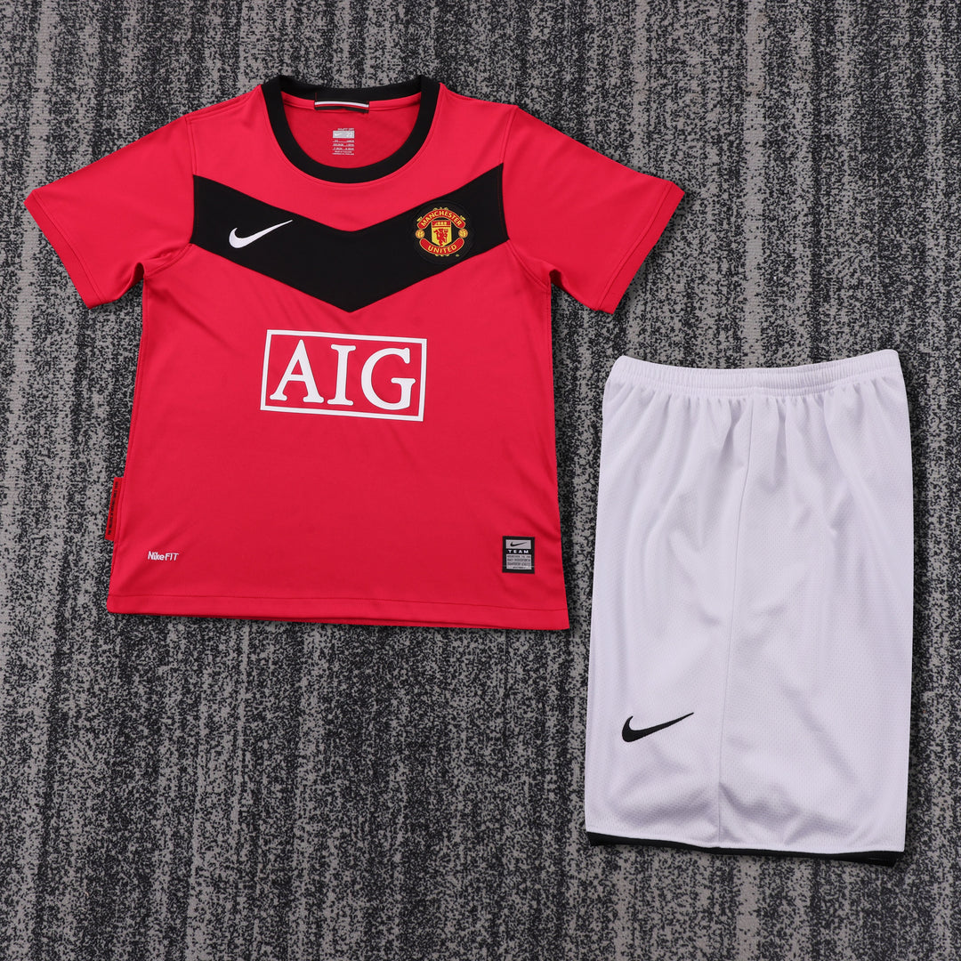 Camisa Retrô Manchester United 2009/10 Home Infantil – Belt Sports