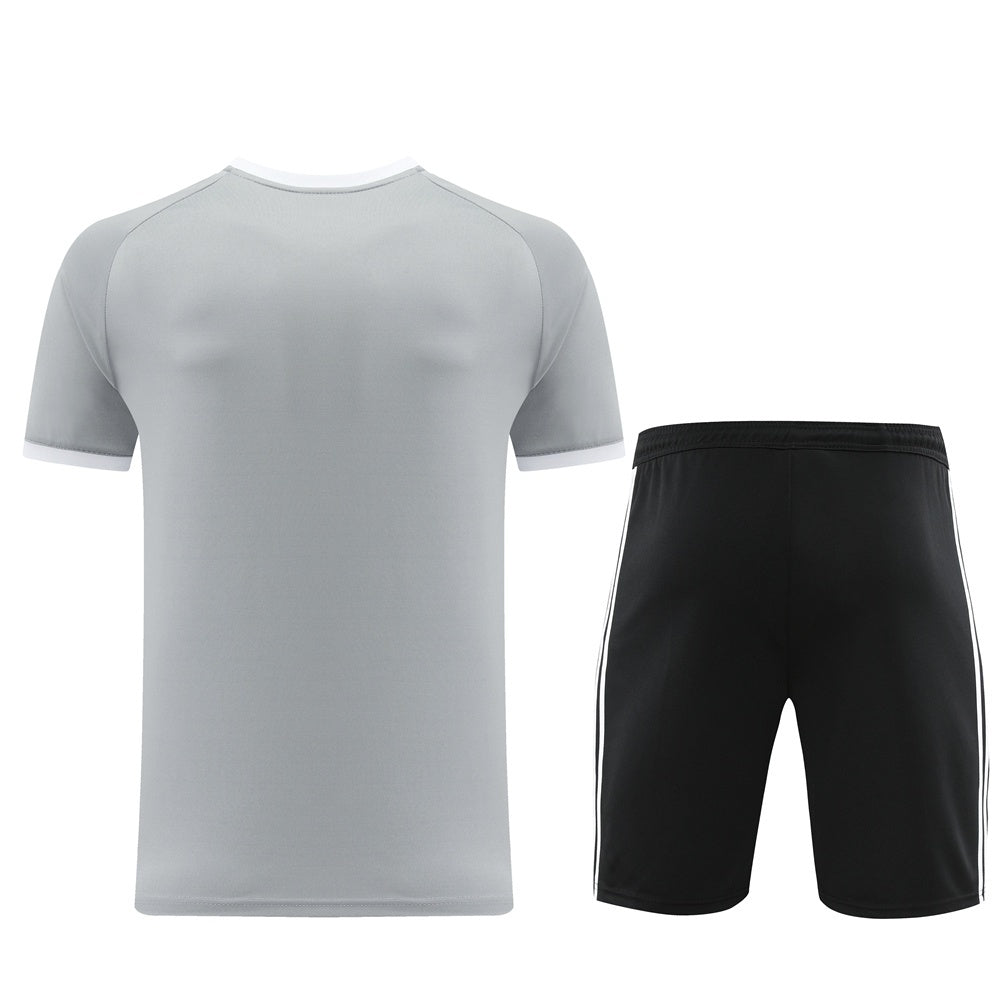 Kit Adidas - Cinza Claro