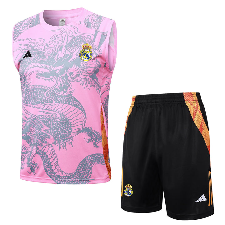 Kit Regata Real Madrid  24/25 - Rosa Dragão