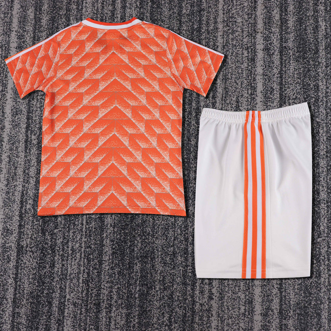 Camisa Retrô Holanda 1988 Home Infantil – Belt Sports