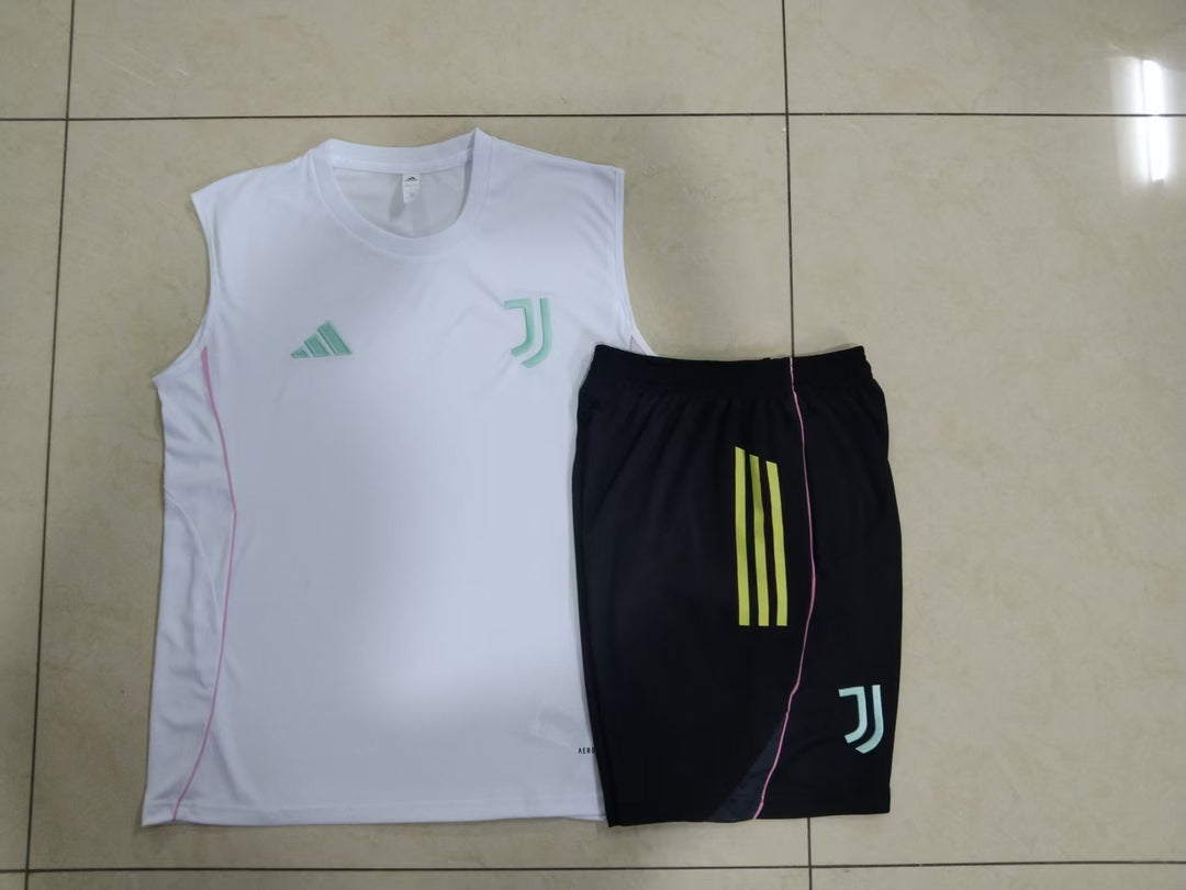Kit Regata Juventus 25/26 - Branco/Preto/Verde Menta