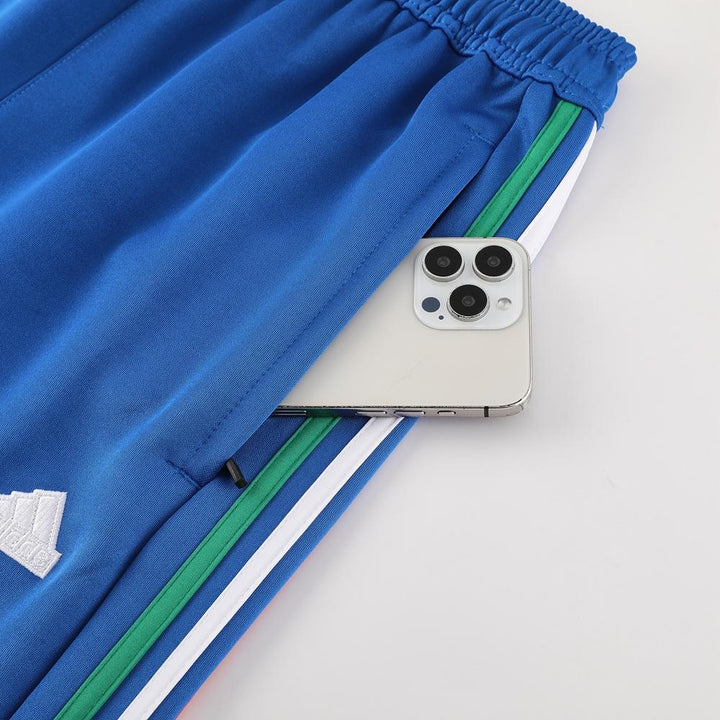 Conjunto Adidas - Azul/Vermelho