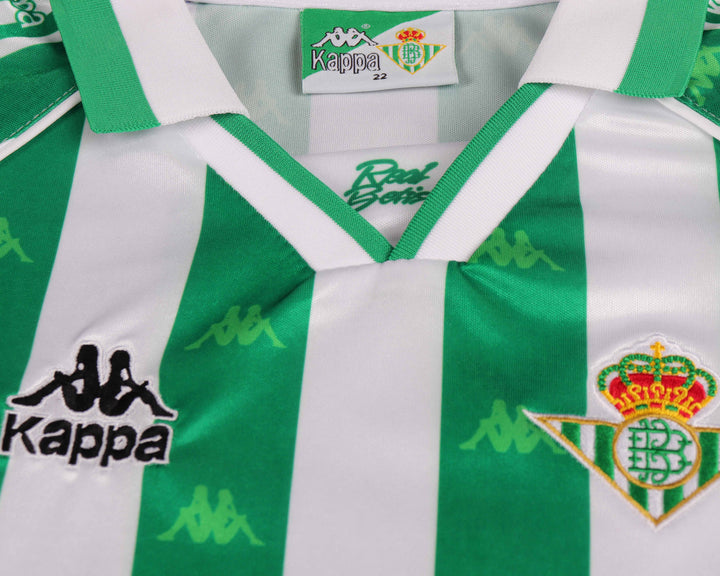 Camisa Retrô Real Betis 1995/96 Home Infantil – Belt Sports