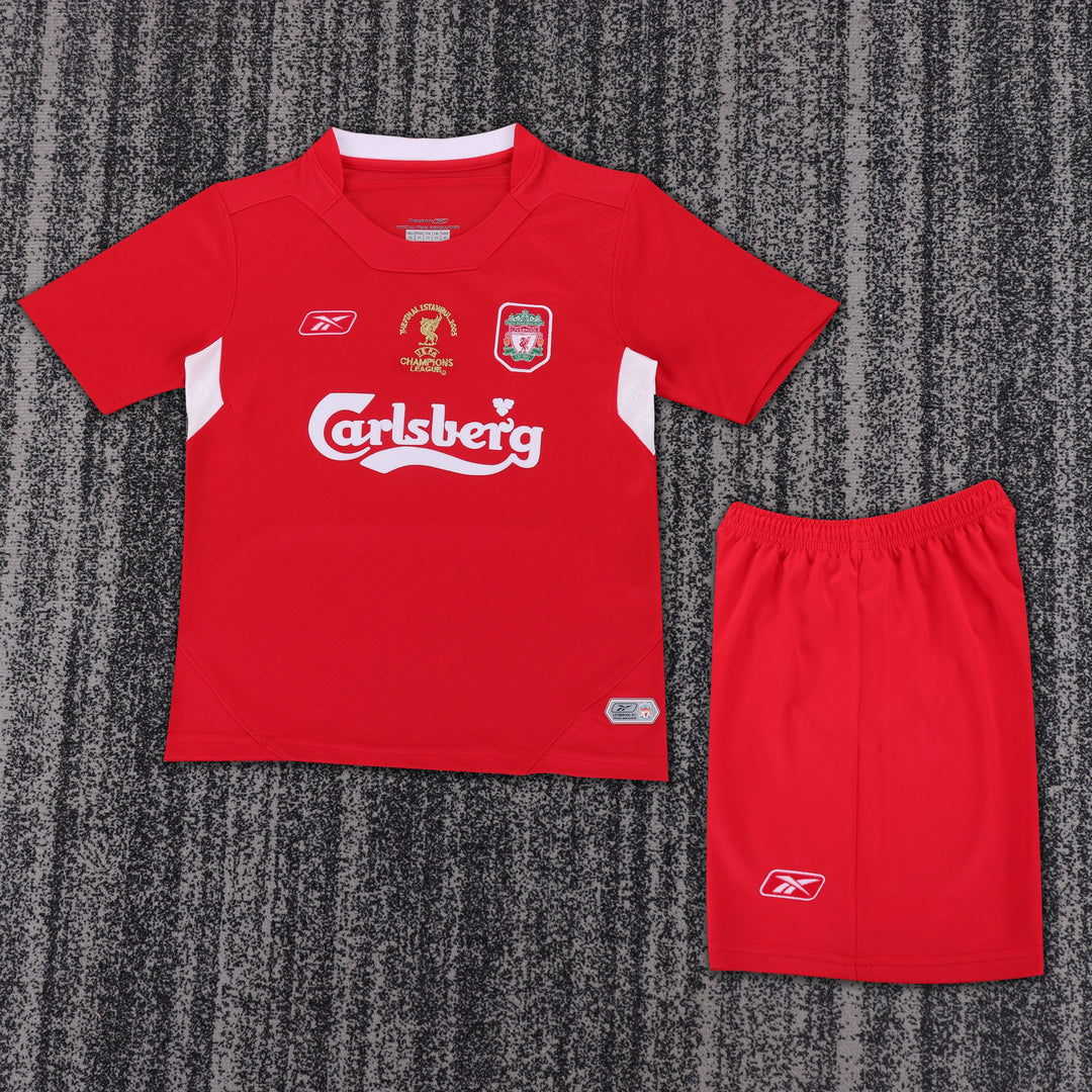 Camisa Retrô Liverpool 2004/05 Home Infantil – Belt Sports
