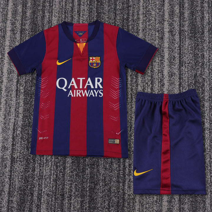 Camisa Retrô Barcelona 2014/15 Home Infantil – Belt Sports