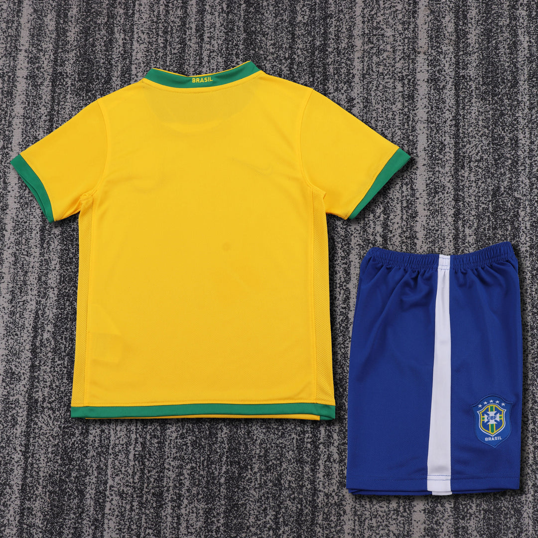Camisa Retrô Brasil 2006 Home Infantil – Belt Sports