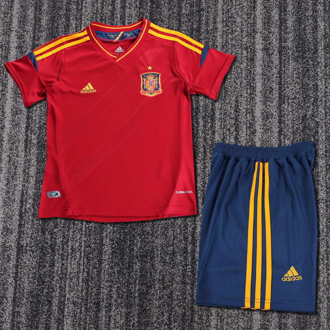 Camisa Retrô Espanha 2012 Home Infantil – Belt Sports