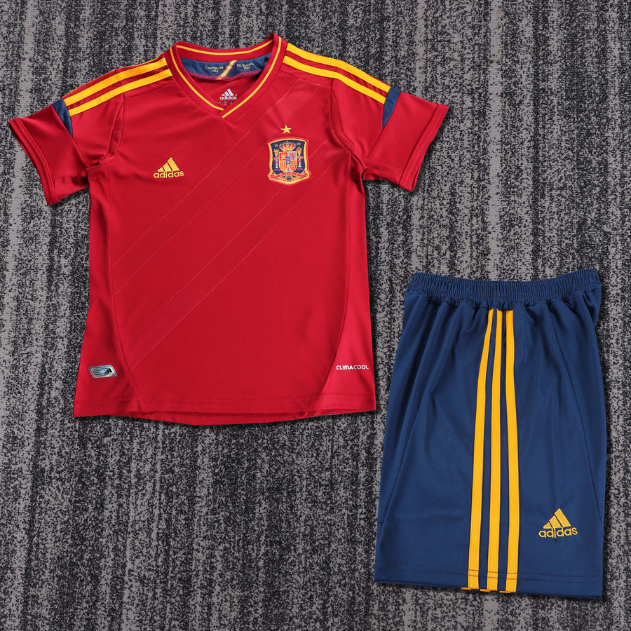 Camisa Retrô Espanha 2012 Home Infantil – Belt Sports