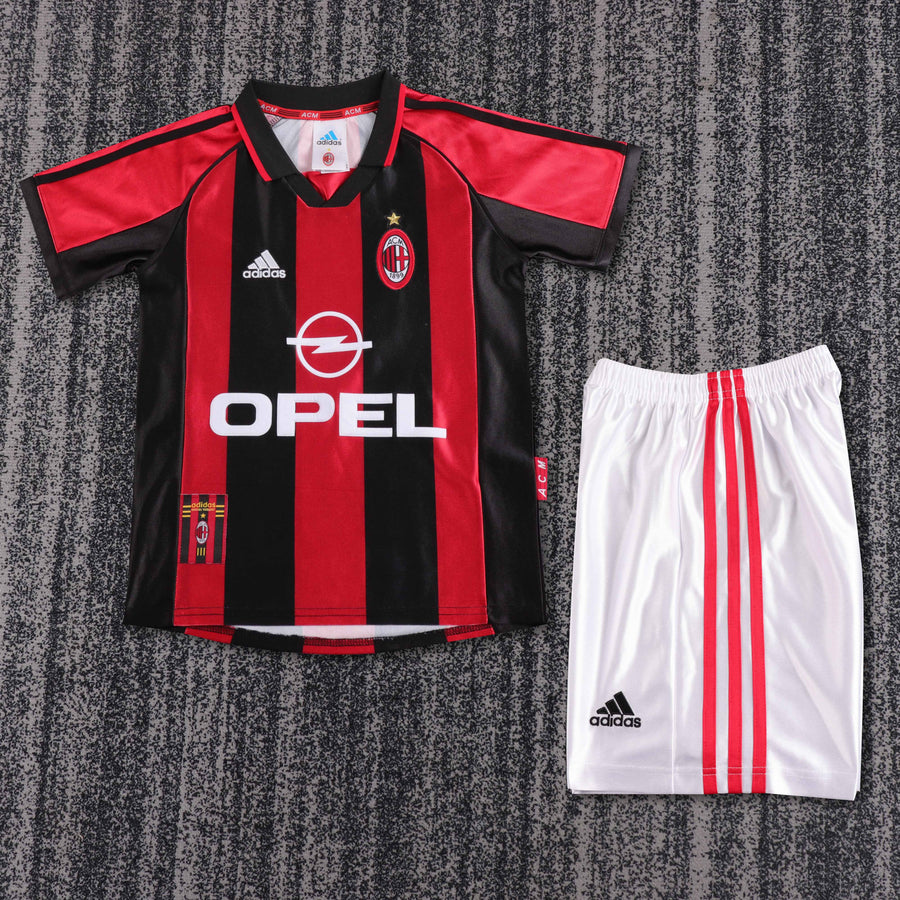 Camisa Retrô Milan 1998/99 Home Infantil – Belt Sports