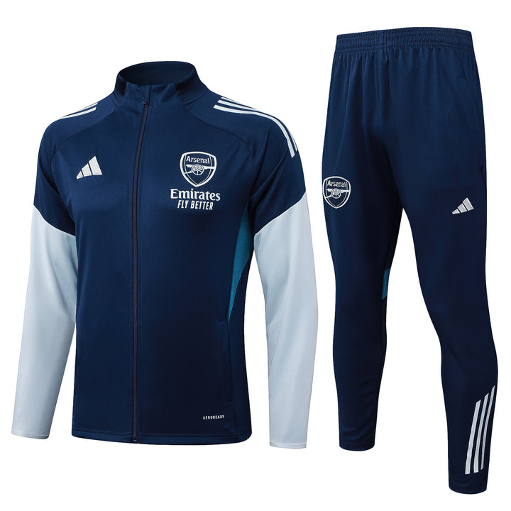 Conjunto Arsenal 25/26 - Azul Marinho/Branco Gelo