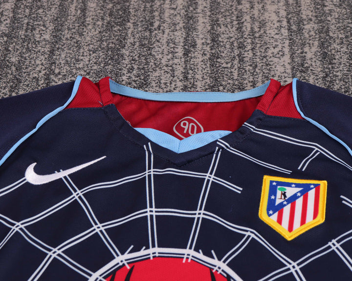 Camisa Retrô Atletico Madrid 2004/05 Away Infantil – Belt Sports
