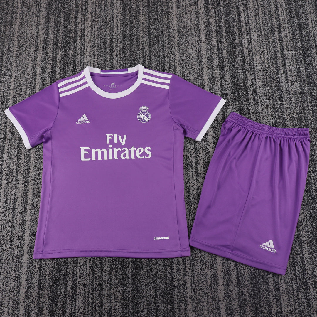 Camisa Retrô Real Madrid 2016/17 Away Infantil – Belt Sports