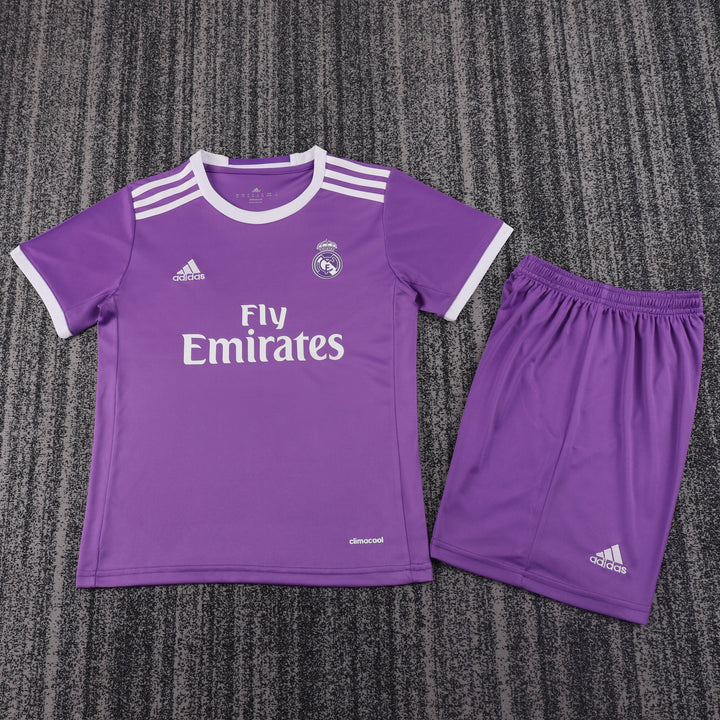 Camisa Retrô Real Madrid 2016/17 Away Infantil – Belt Sports