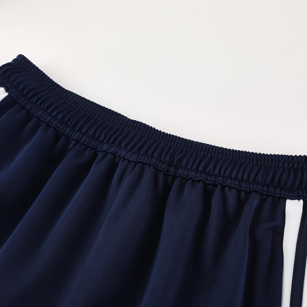 Calça Treino Adidas - Azul Escuro/Vermelho