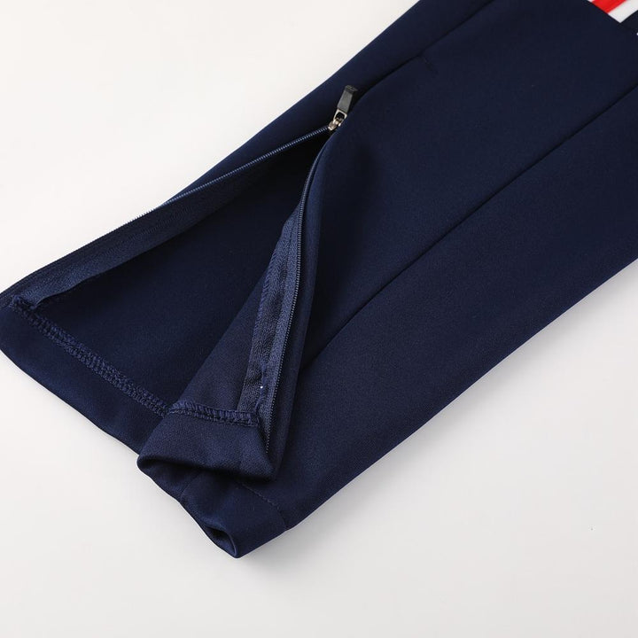 Conjunto Adidas - Azul Escuro/Vermelho