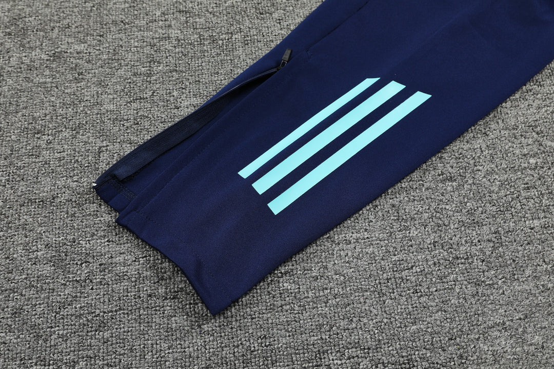 Conjunto Arsenal 2024/25 Azul Turquesa - Capuz