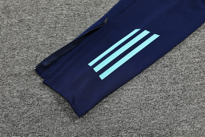 Conjunto Arsenal 2024/25 Azul Turquesa - Capuz