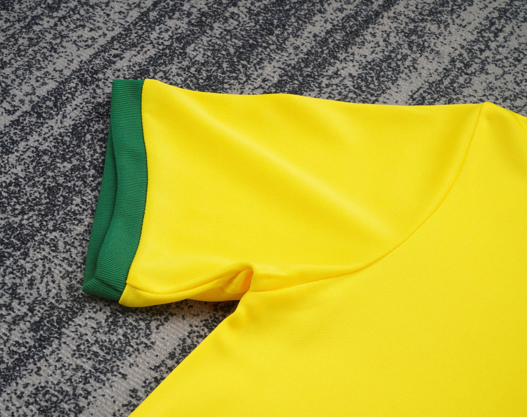 Camisa Retrô Brasil 1970 Home Infantil – Belt Sports