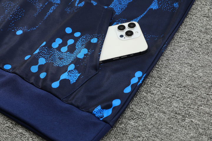 Conjunto Chelsea 2024/25 Azul - Capuz
