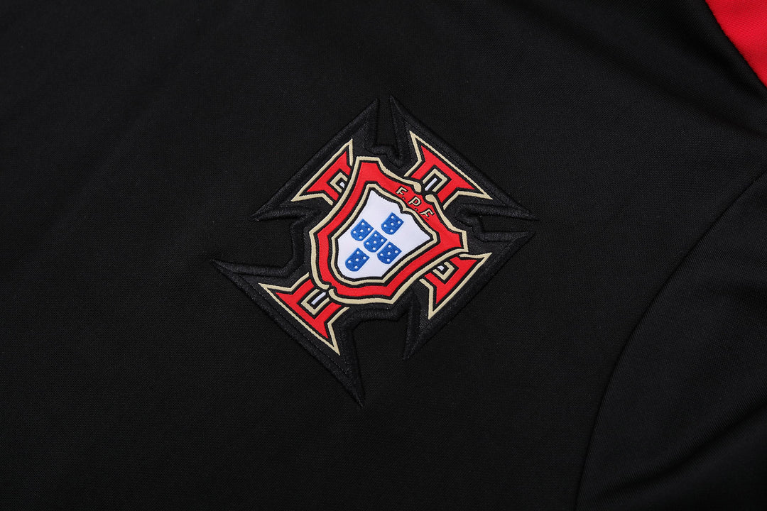Conjunto Portugal 2024/25 Preto - Capuz
