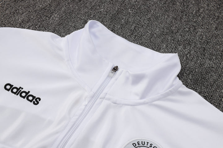 Conjunto Treino Alemanha 24/25 - Branco/Preto