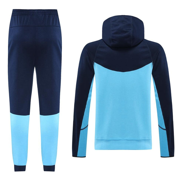 Conjunto Nike Tech Fleece - Azul Claro/Azul Escuro