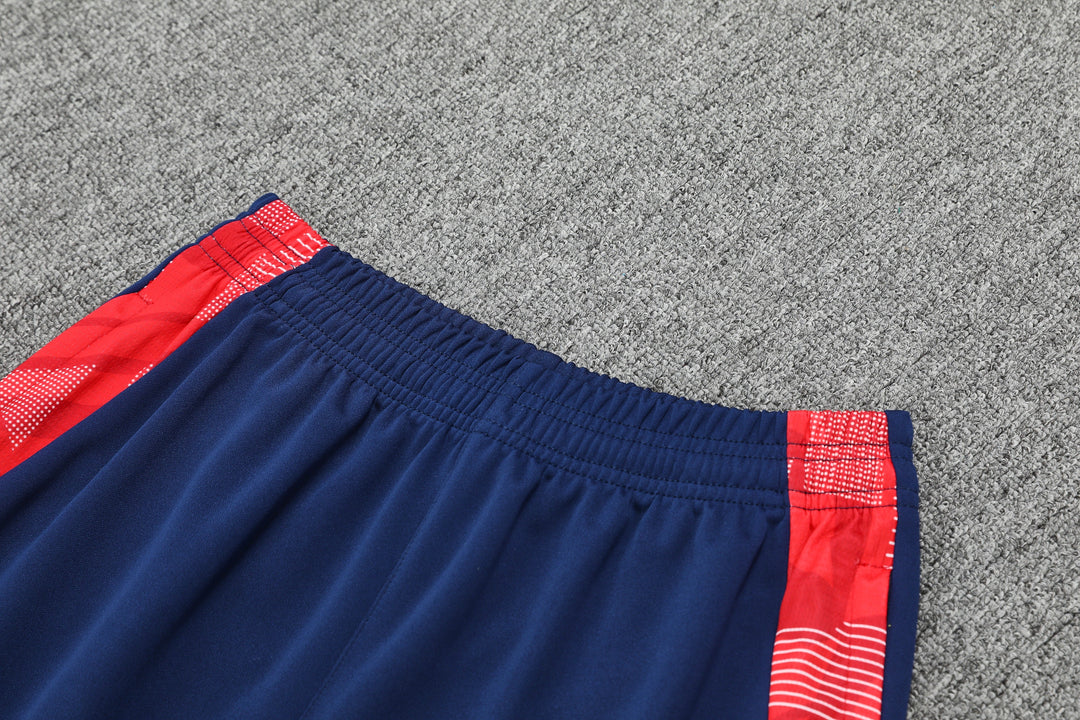 Conjunto Manchester United 2024/25 Azul Marinho - Capuz