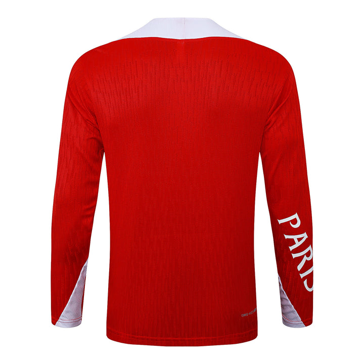 Blusão PSG 2025/26 - Vermelho/Branco